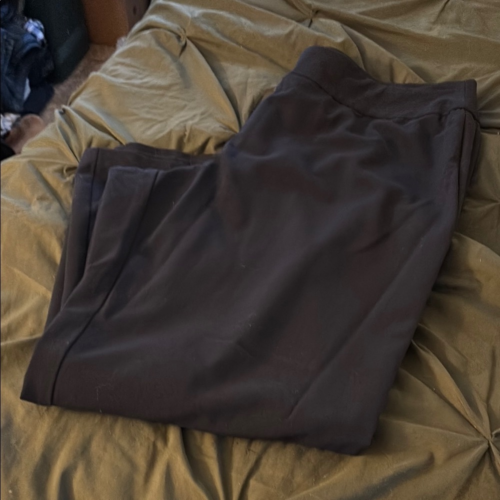 dressbarn Men's Black Joggers